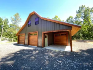 wood garage doors